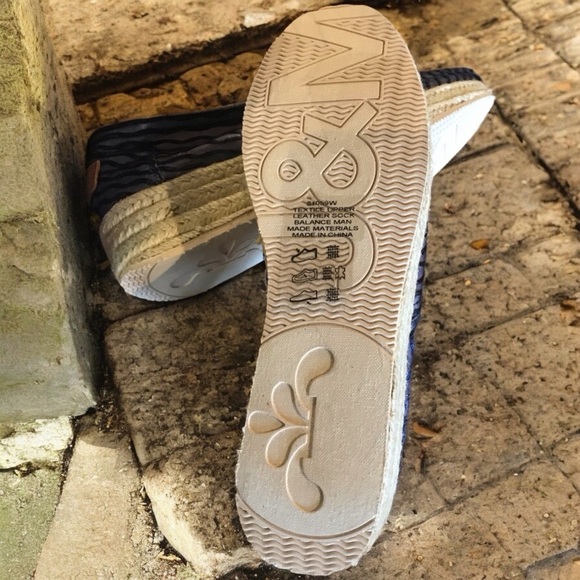 Joy & Mario Wedge Espadrille Crescent Bay Wedge Platform Slip On Shoes sz 6.5W - Picture 5 of 5